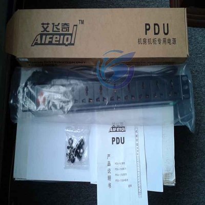 【PDU機柜專用插座10A 機柜插座1U 8位插排開關防雷鋁合金 可定制】價格,廠家,圖片,移動插座/排插/插線板,廣州曉陽網(wǎng)絡科技-